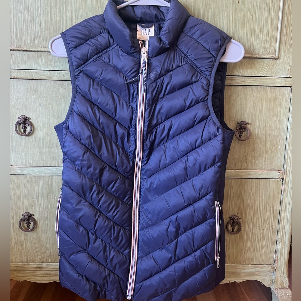 Blue GAP Vest, size small.